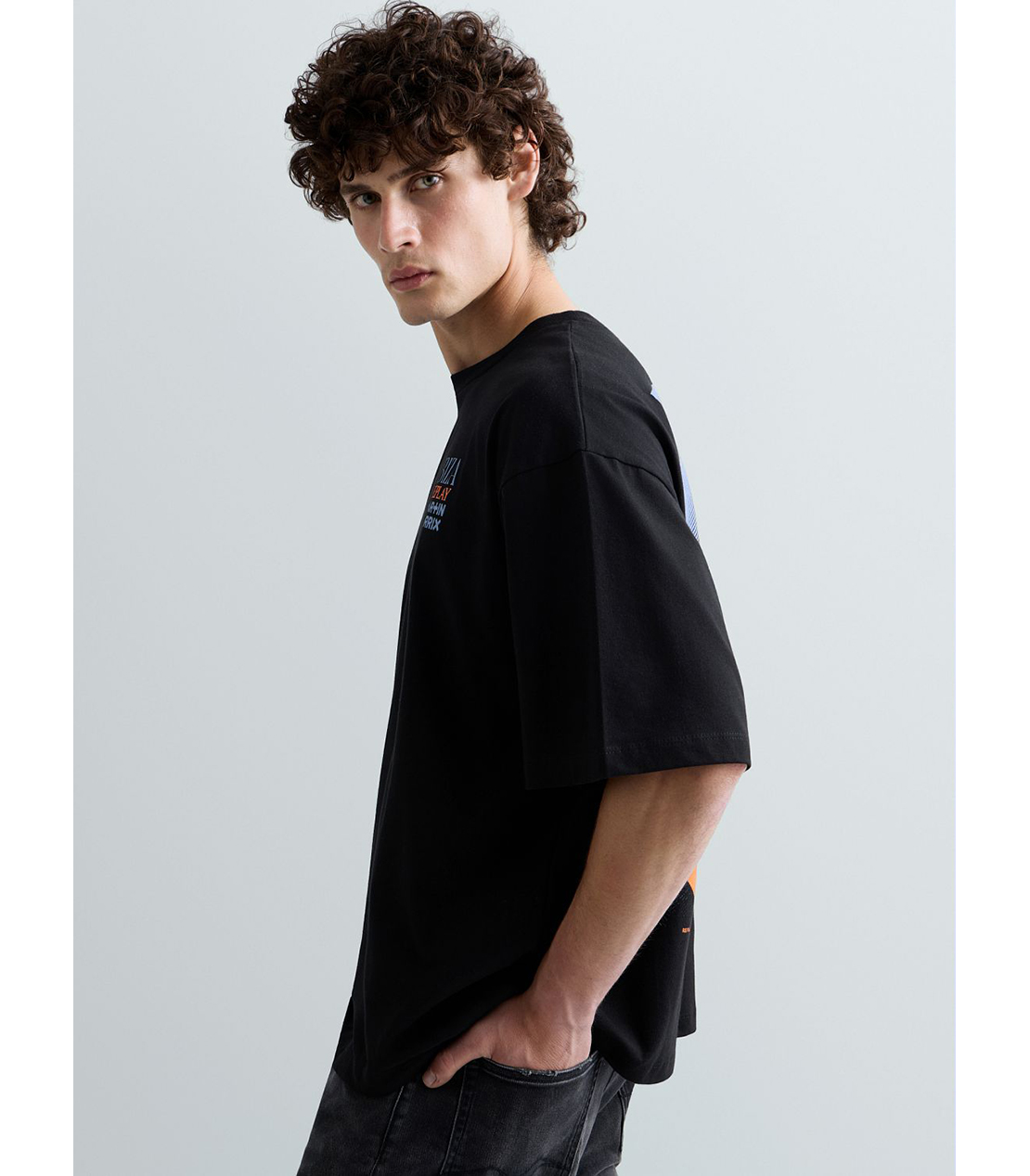 REPLAY &times; MARTIN GARRIX グラフィックTEE IBIZA 詳細画像 ブラック 7